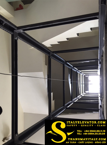 KHUNG THÉP THANG MÁY