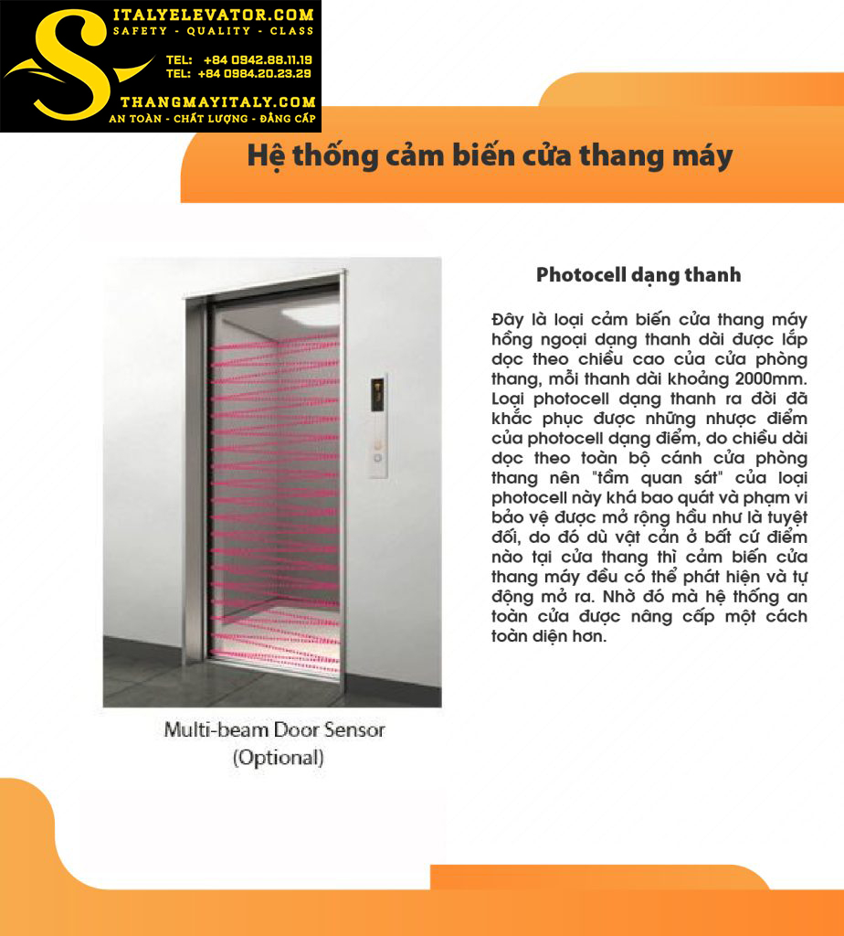 CẢM BIẾN THANG MÁY