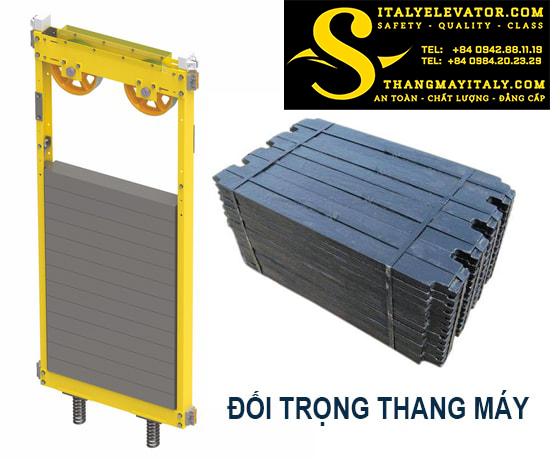 ĐỐI TRỌNG THANG MÁY BẰNG BÊ TÔNG